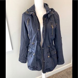 Navy Levi Utility Jacket